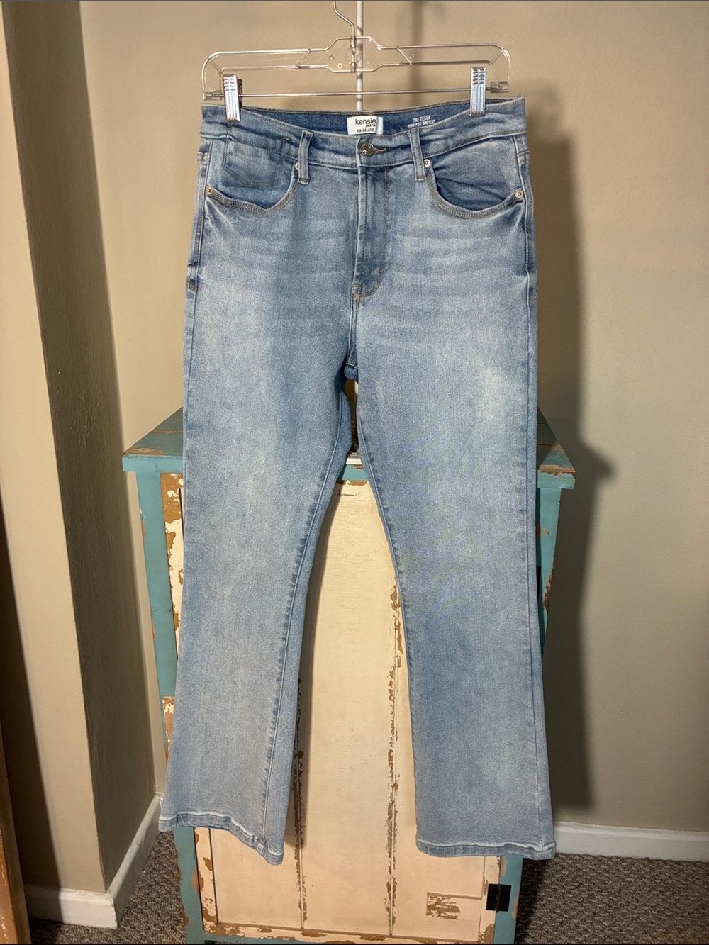 Kensie Pale Blue Bootcut Jeans